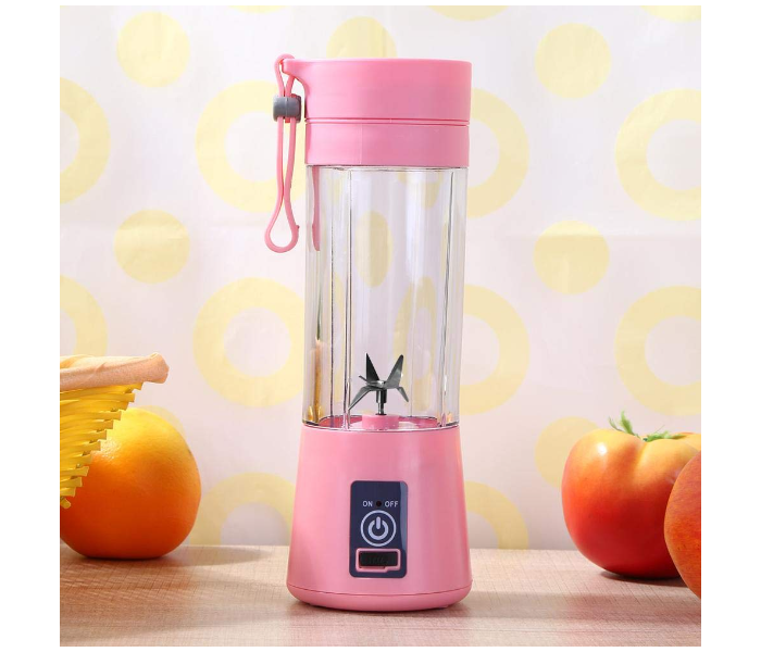 Buy Pink Portable and Rechargeable Battery Juice USB Blender