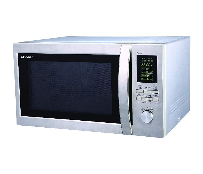 Sharp R78BTST 43 Litre Microwave Oven - Silver - Zoom Image 1