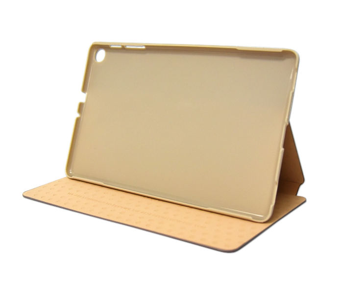 Kaku Leather Flip Case Cover For Samsung Galaxy Tab A 10.1inch T515 T510 - Beige - Zoom Image 3