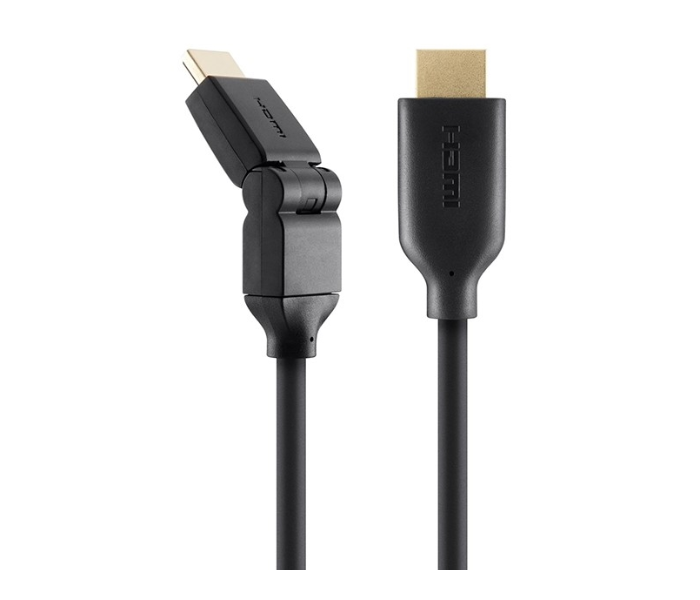 Belkin F3Y023BT2M HDMI Cable With Ethernet - Black - Zoom Image