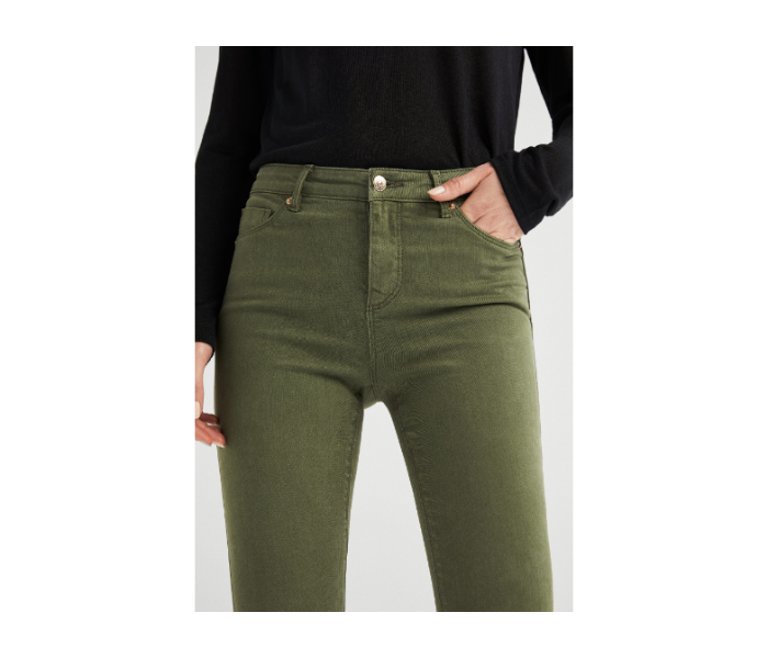 Springfield SS19 Denim Jeans EU 36 For Women - Moss Green - Zoom Image 4