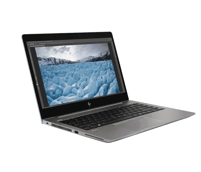 HP ZBook 14U G6 14 inch FHD IPS 8th Generation Intel Core i7 8565U 8GB RAM 256GB SSD 4GB AMD Radeon Pro WX 3200 Windows 10 Pro Mobile Workstation- Silver - Zoom Image 5