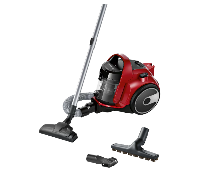 Bosch BGC05X20GB Bagless Vacuum Cleaner - Black and Red - Zoom Image 1