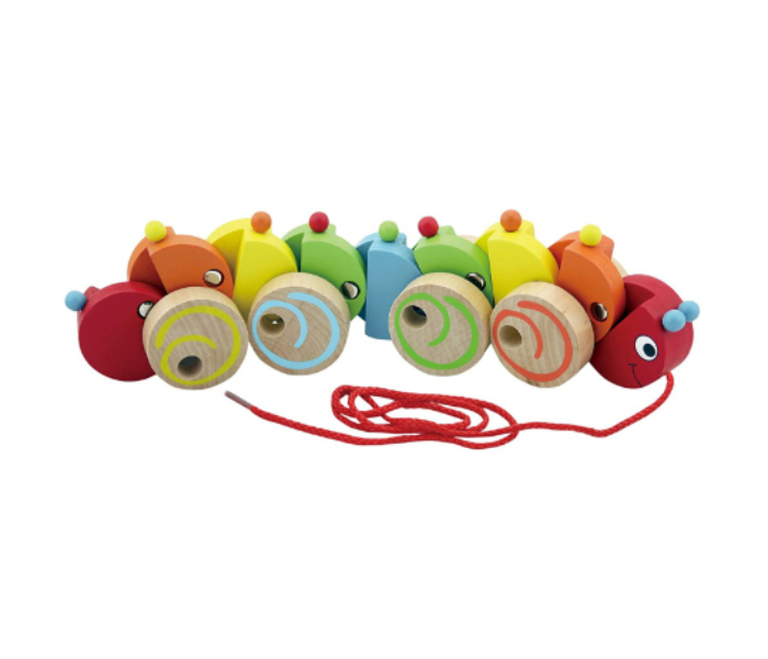 Brytostore BHT50459 Pull along Caterpillar Toy - Zoom Image