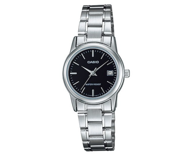 Casio LTP-V002D-1AUDF Analog Stainless Steel Wristwatch - Stainless Steel - Zoom Image 2