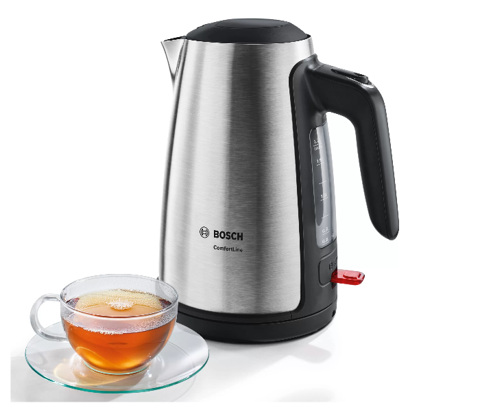 Bosch TWK6A833GB 1.7 Litre ComfortLine Kettle - Stainless Steel - Zoom Image 5