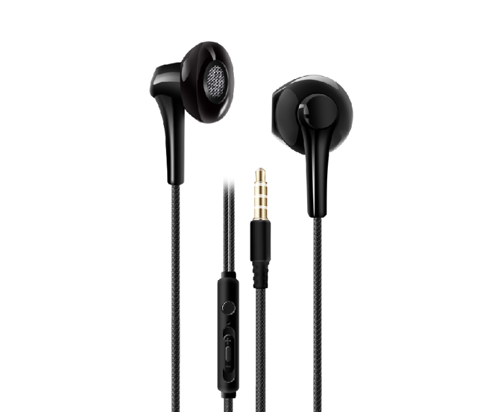 HeatZ ZE18 Mono Bass Ear Phone with 3.5 mm Connector - Black - Zoom Image 2