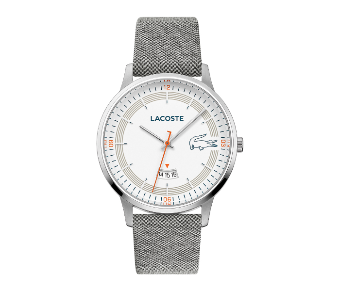 Lacoste 2011031 Mens Madrid Watch with Fabric Strap - Grey - Zoom Image 1