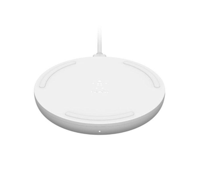 Belkin WIA002btBK 10W Wireless Charging Pad - White - Zoom Image 2