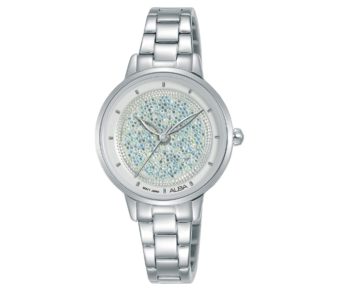 Alba AH8593X1 30mm Womens Analog Fashion Watch - Silver - Zoom Image