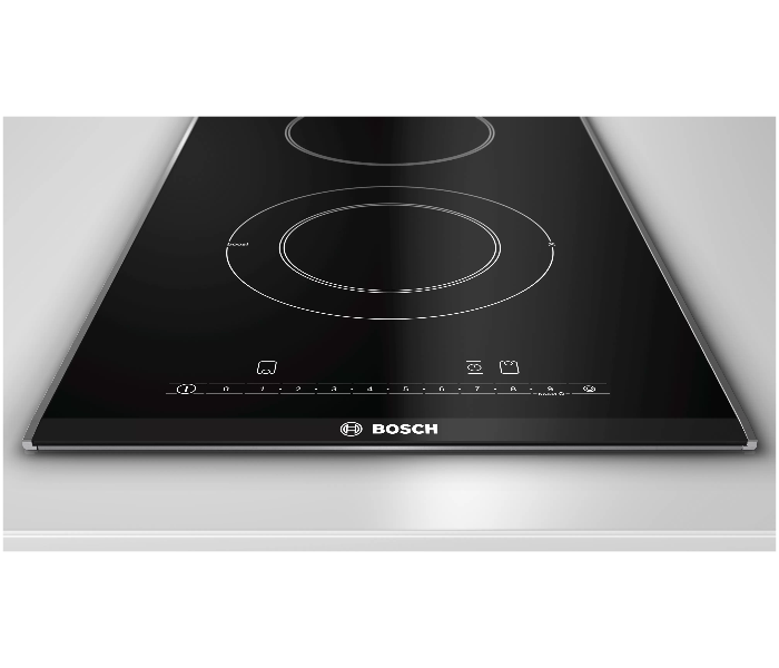 Bosch PKF375FP1M Series 6 30 cm Domino Hob Electric - Black - Zoom Image 2