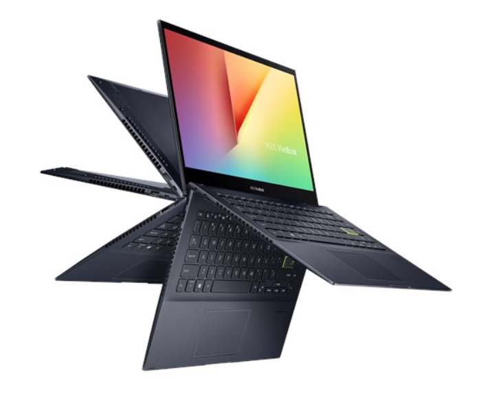 Asus Vivobook Flip 14 TM420IA EC056T 14 inch FHD AMD Ryzen 3 2.7GHz 4GB RAM 256GB Windows 10 - Black - Zoom Image 4