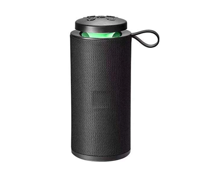 Portable TG112 Portable Wireless Bluetooth Speaker with Powerful Sound - Black - Zoom Image 3