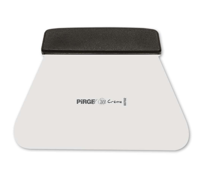 Pirge PG-00702 19 cm Creme Dough Scraper - Black - Zoom Image