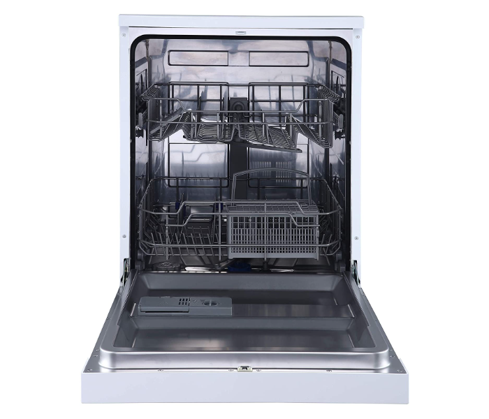 Sharp QW-MB612-SS3 12 Place Settings 6 Programs Free Standing Dishwasher - Silver - Zoom Image 2