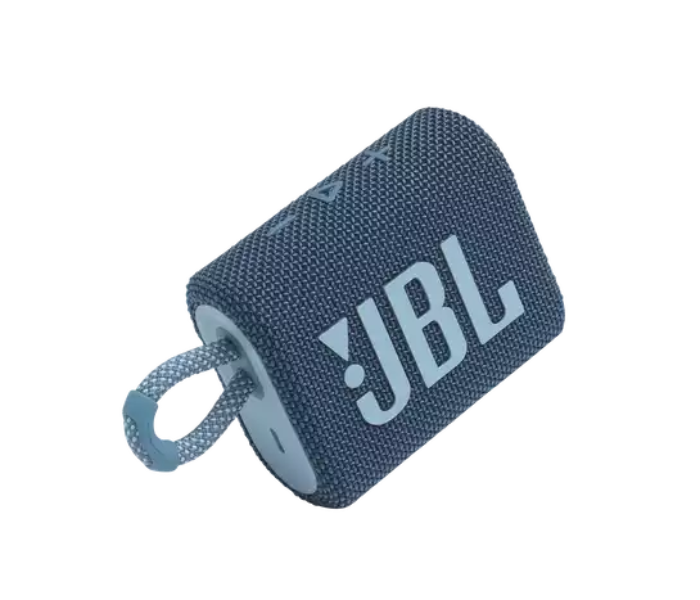 JBL GO 3 Portable Waterproof Speaker - Blue - Zoom Image 6