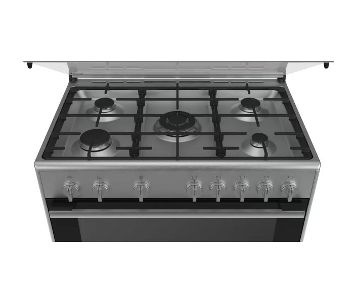 Bosch HSG736257M Serie 2 Gas Range Cooker - Stainless Steel - Zoom Image 3