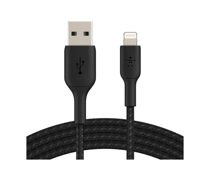 Belkin CAA002bt1MBK iPhone Charging Cable Lightning to USB Cable - Black - Zoom Image 1