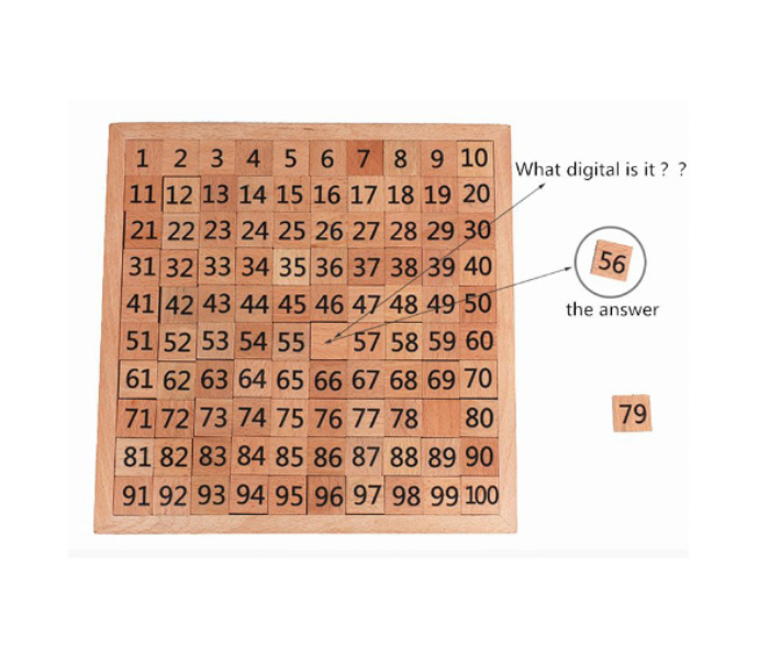 Brytostore BHT50546 Hundred Board Game - Zoom Image