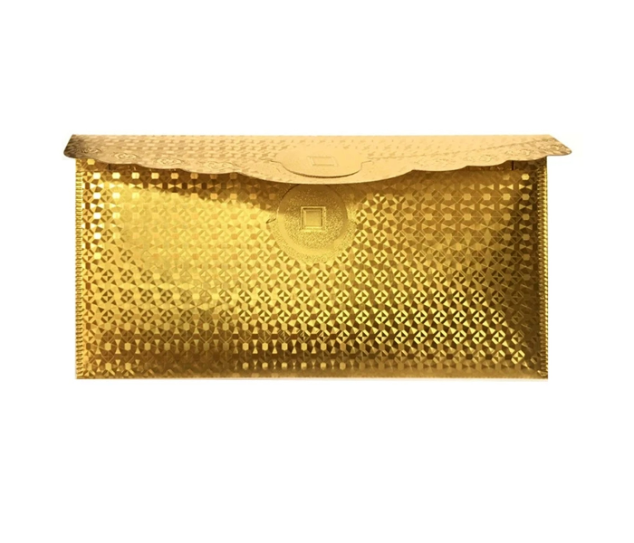 24K 25 Pieces Gold Plated Waterproof 1000 AED Money Envelope - Zoom Image 2