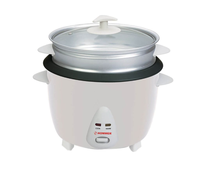 Hommer HSA245-02 2.8L Measuring Cup Rice Cooker - White - Zoom Image