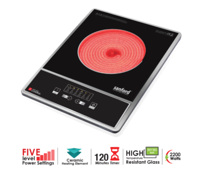 Sanford SF5160IC BS 2000 Watts Single Burner Infrared Cooker - Zoom Image