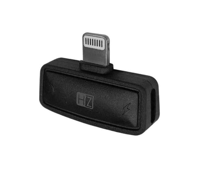 HeatZ ZH81 Lightning Audio and Charging Connector - Black - Zoom Image