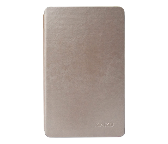 Kaku Leather Flip Case Cover For Samsung Galaxy Tab A 10.1inch T515 T510 - Beige - Zoom Image 1