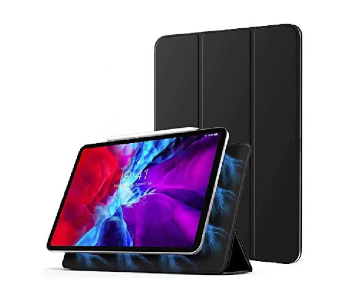 Trands 12.9 Inch Ultra Slim Fold Cover for iPad Pro- Black - Zoom Image