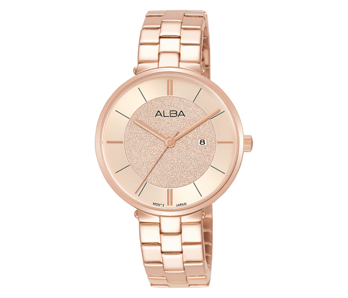 Alba AH7U30X1 32mm Womens Analog Fashion Watch - Rose Gold - Zoom Image