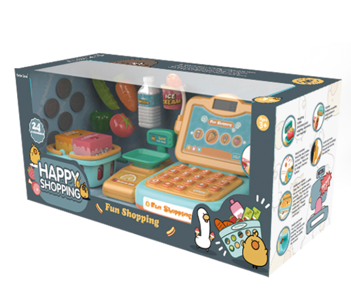 Family Center 18-888D Cash Register With Sound - Yellow - Zoom Image 3