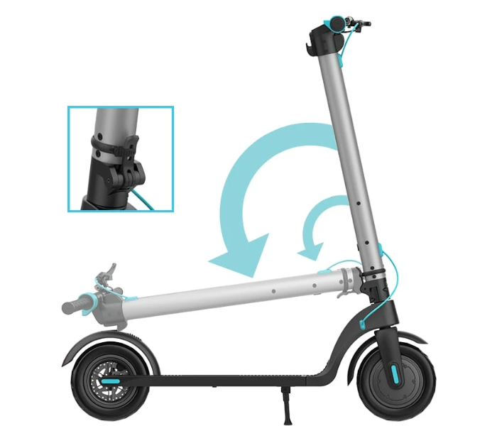 For All FX 7 250W Foldable Electric Scooter - Light Blue - Zoom Image 2