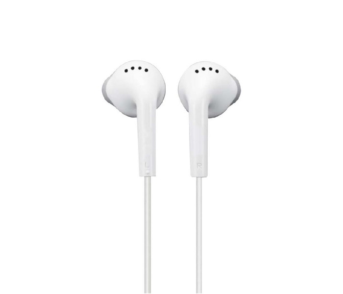 HeatZ ZE23 Champ Stereo Ear Phone 3.5 mm Connector - White - Zoom Image 1