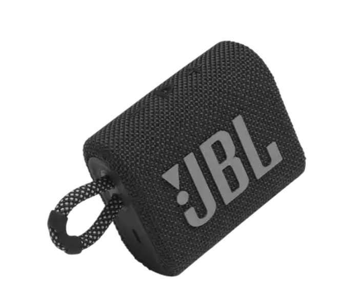 JBL GO 3 Portable Waterproof Speaker - Black - Zoom Image 5