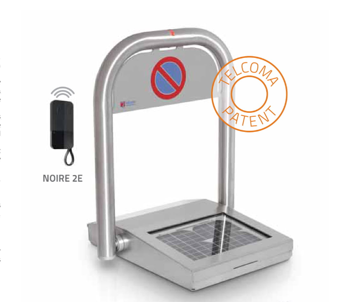 Telcoma DOMOPARK 230e Stainless Steel Structure Electromechanical Parking Saver with In-Built Control Unit - Zoom Image 1