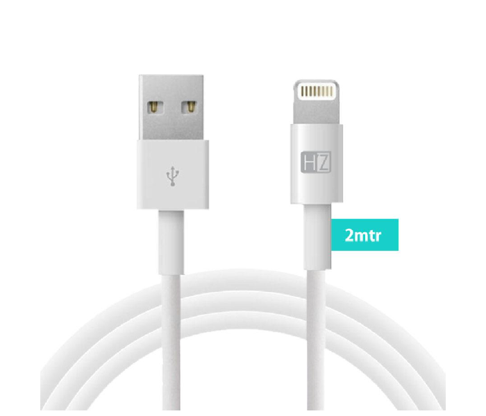 HeatZ ZCI02 2 Meter Lightning Cable - White - Zoom Image