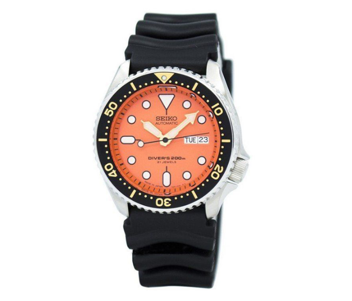 Seiko SKX011J1Q Mens Watch - Black - Zoom Image