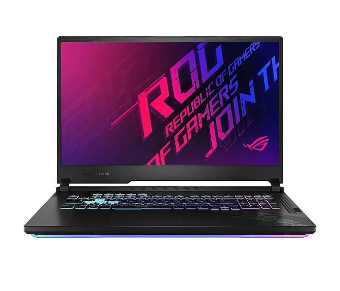 Asus Rog Strix G17 G712LW-EV002T 16GB RAM 1TB SSD 17.3 inch FHD Intel Core i7 10750H 2.60GHz 144Hz 8GB NVIDIA Geforce RTX 2070 Windows 10 Home Gaming Laptop - Black - Zoom Image 3