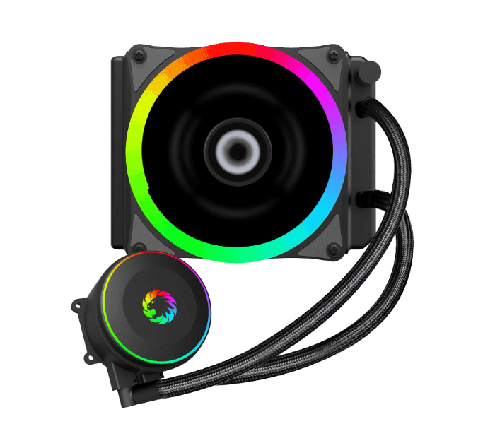 Gmax Iceberg 120Rainbow CPU All in One Liquid Cooling Fan - Zoom Image 1