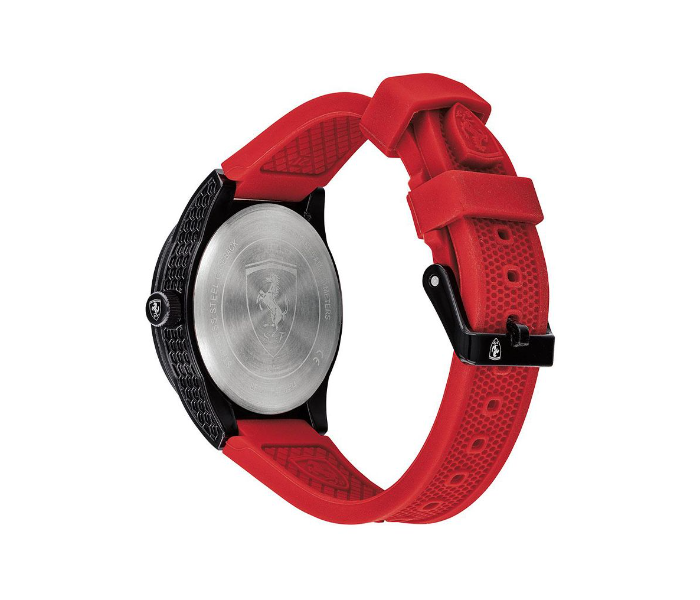 Scuderia Ferrari 0860008 Silicone Strap Analog Wrist Watch - Red - Zoom Image 3