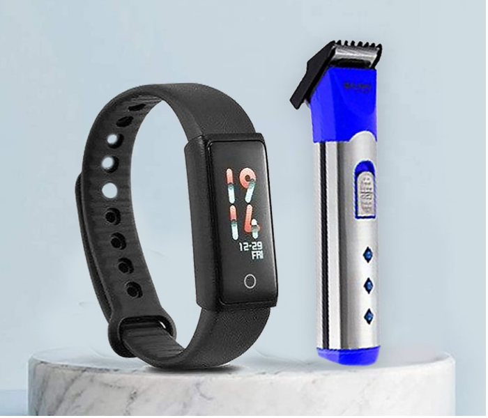 Olympia OE705 Rechargeable Hair Trimmer Blue Image