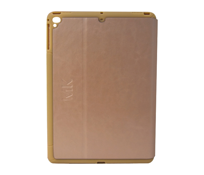 Mykaku iPad Air 2 Leather Flip Case Cover - Beige - Zoom Image 2