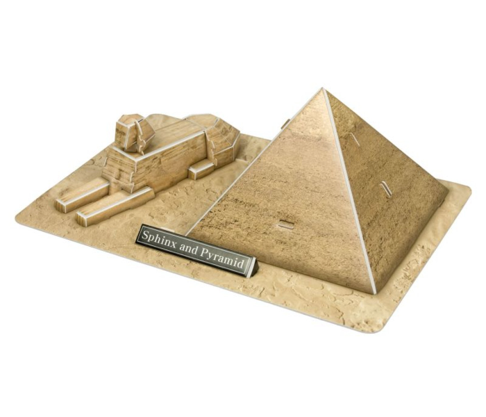 Scholas 3D Puzzle Pop Out World Sphinx and Pyramid  - Zoom Image 1