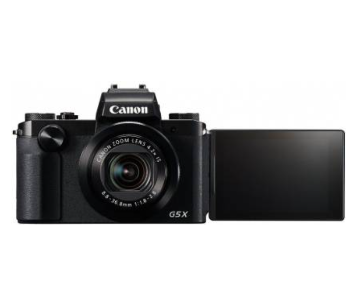 Canon PowerShot G5x 20.2 MP 4.2X Optical Zoom Digital Camera - Black  - Zoom Image 3