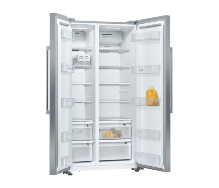 Bosch KAN93VL30M Series 4 Side by Side Fridge - Stainless Steel - Zoom Image 2