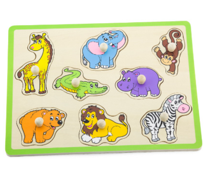 Brytostore BHT50019 Flat Wild Animals Puzzle - Zoom Image