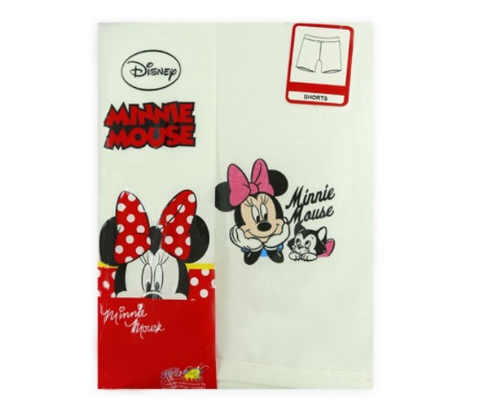 Disney MNWIB1 Minnie Mouse Shorts for 8 Year Kids - White  - Zoom Image 1