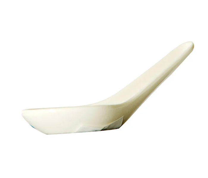 Royalford RF5367 Melamine Ware Spoon - White Pearl - Zoom Image 1