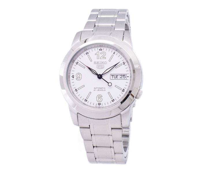 Seiko SNKE57J1 Automatic 21 Jewels Mens Watch - Silver - Zoom Image