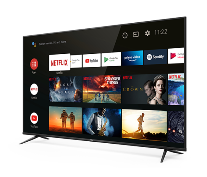 TCL 75P615 75 Inch 4K HDR Android TV - Black - Zoom Image 4